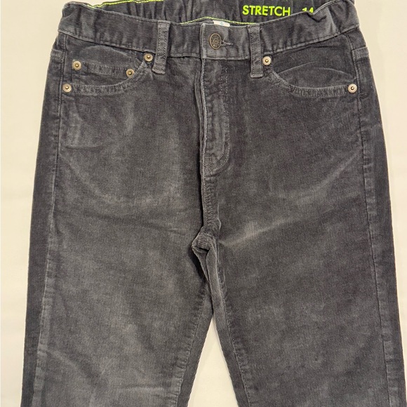 J Crew Boys Corduroy Pants - Gray Size 14 - Picture 14 of 14
